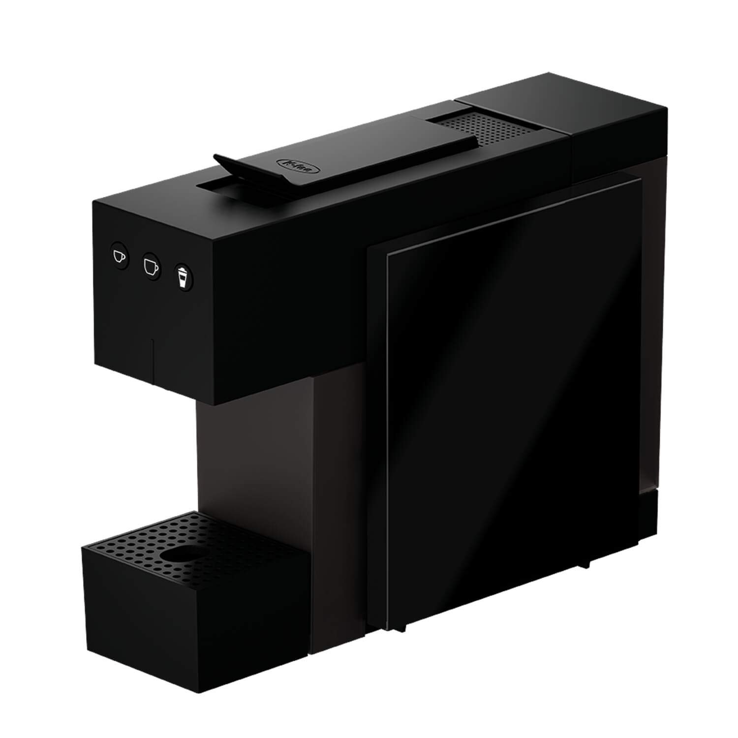 K-Fee System 710257 Coffee Capsule Machine 1455 High Gloss Black