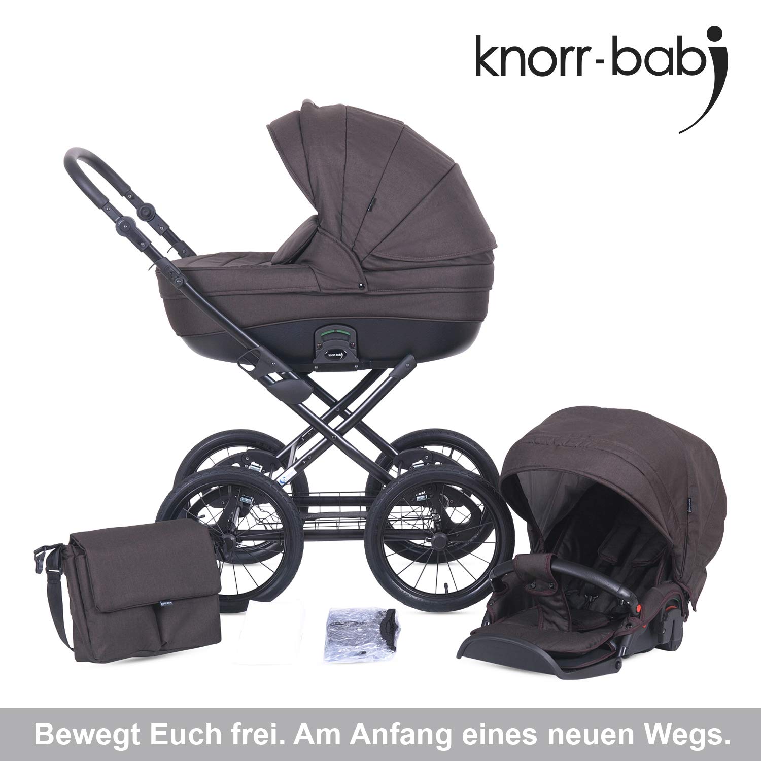 Knorr-Baby Kreta 3620-01 Combination Pushchair