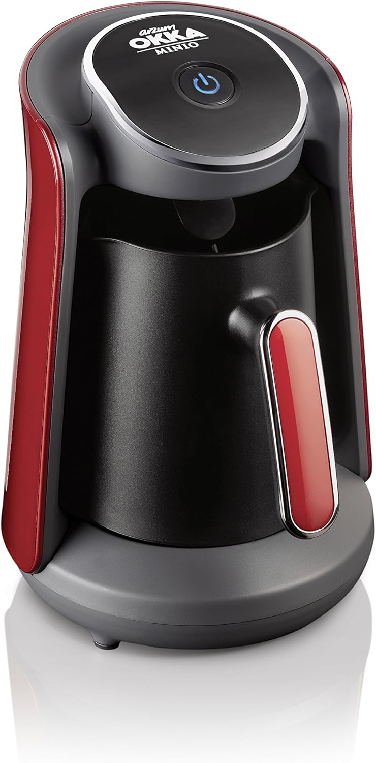 Arzum OKKA Minio Coffee Maker, 1-4 Cups (300ml), Overflow Protection System, Washable Coffee Pot, Acoustic Warning System, 480W, Award Winning Design
