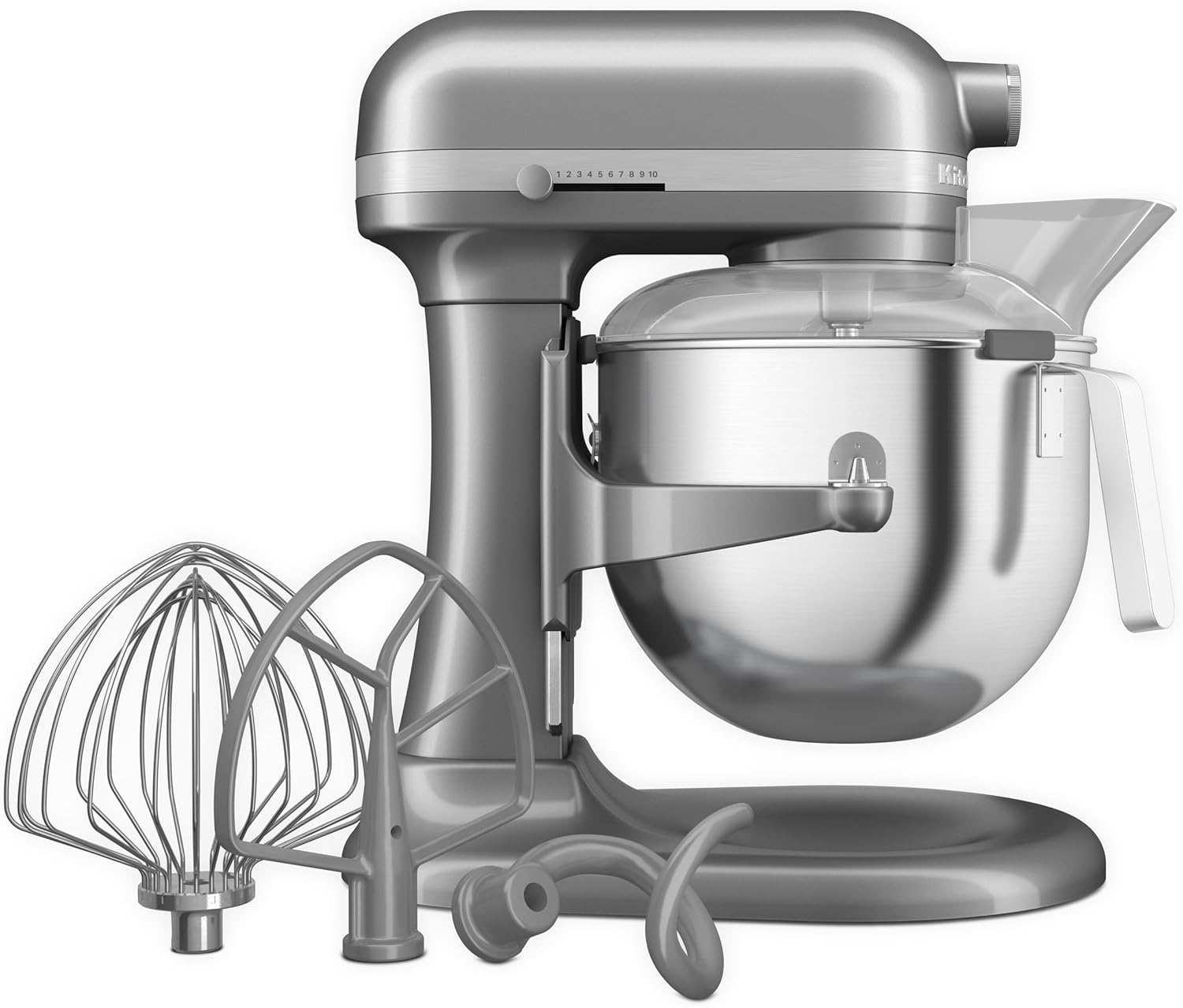 KitchenAid Heavy Duty 5KSM70JPXECU Kitchen Machine with Bowl Lifter 6.6 L Contour Silver