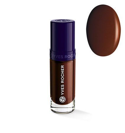 Yves Rocher COULEURS NATURE Nail Polish COULEUR VÉGÉTALE 12 Ecorce, Long Lasting & Nourishing, 1 x Bottle 5 ml, ‎ecorce