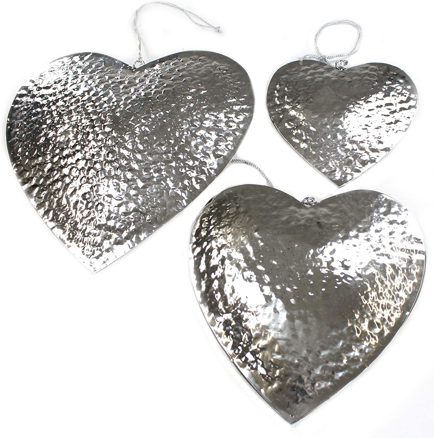 Decoline Hanging Heart Stainless Steel Chrome-Plated