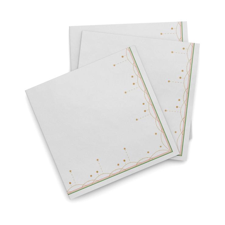 wik--walsoe Julemorgen Napkin 33 X 33Cm 20-Pack