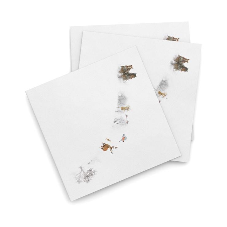 wik--walsoe Julemorgen Napkin 40 X 40Cm 20-Pack