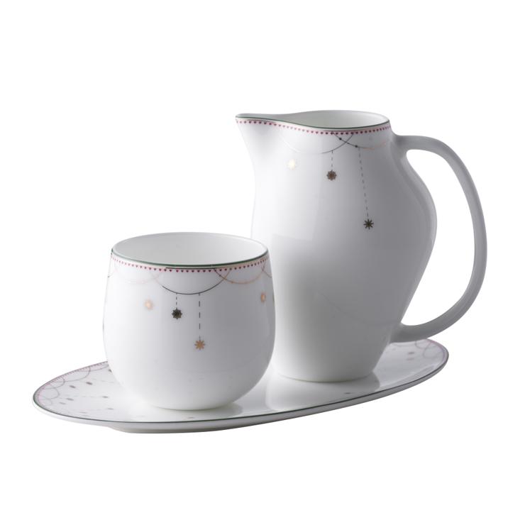 wik--walsoe Julemorgen Sugar And Milk Set
