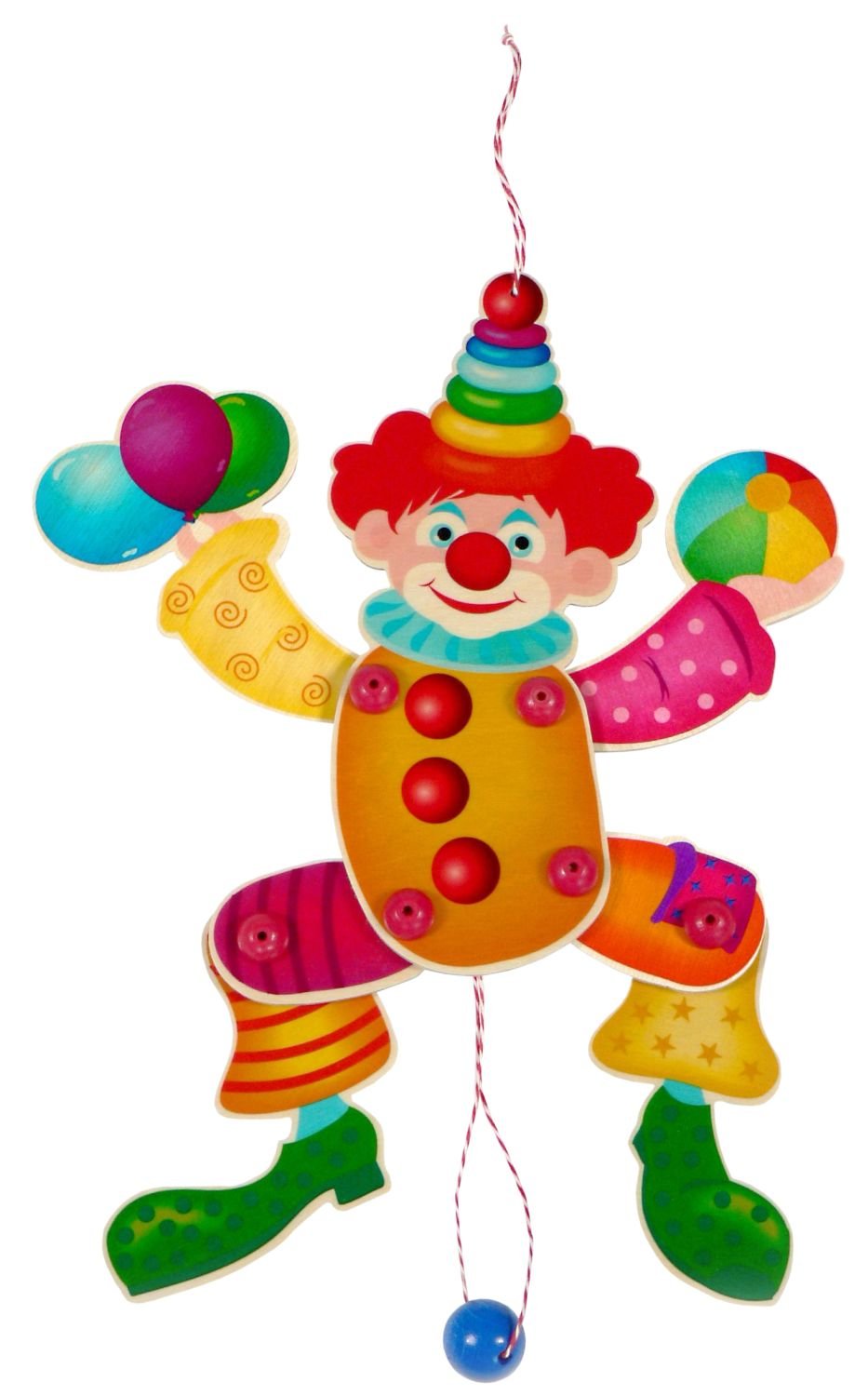 Jumping-Clown Kunterbunt 92