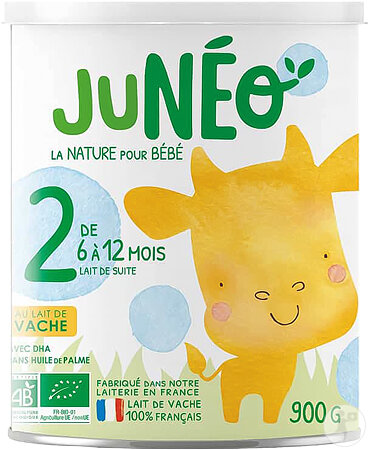 Juneo 2 cow's milk 6-12 months 800g