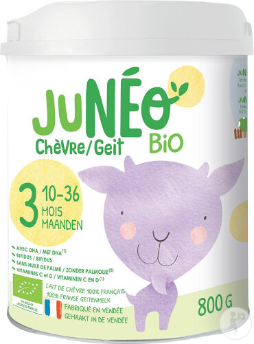 Junéo 3 Goat's Milk Baby Milk Powder 10-36 Months 800g