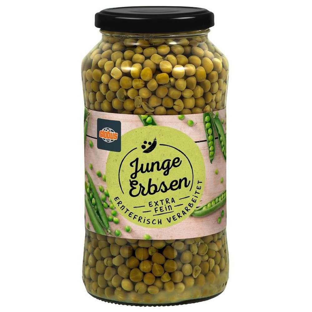 GLOBUS Young peas, extra fine