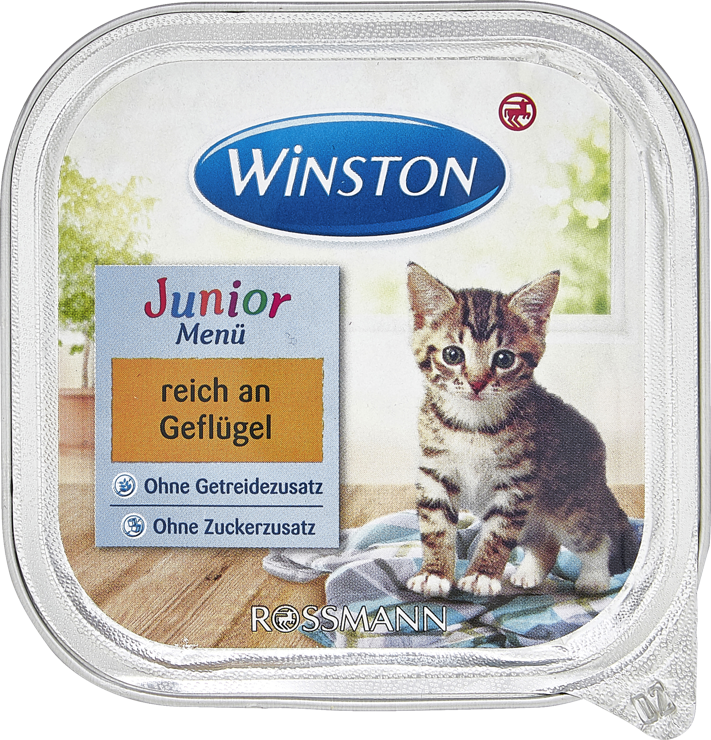 Winston A junior menu rich in poultry