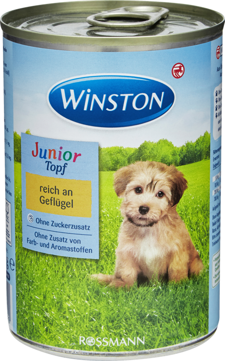 Winston The junior pot is rich in poultry