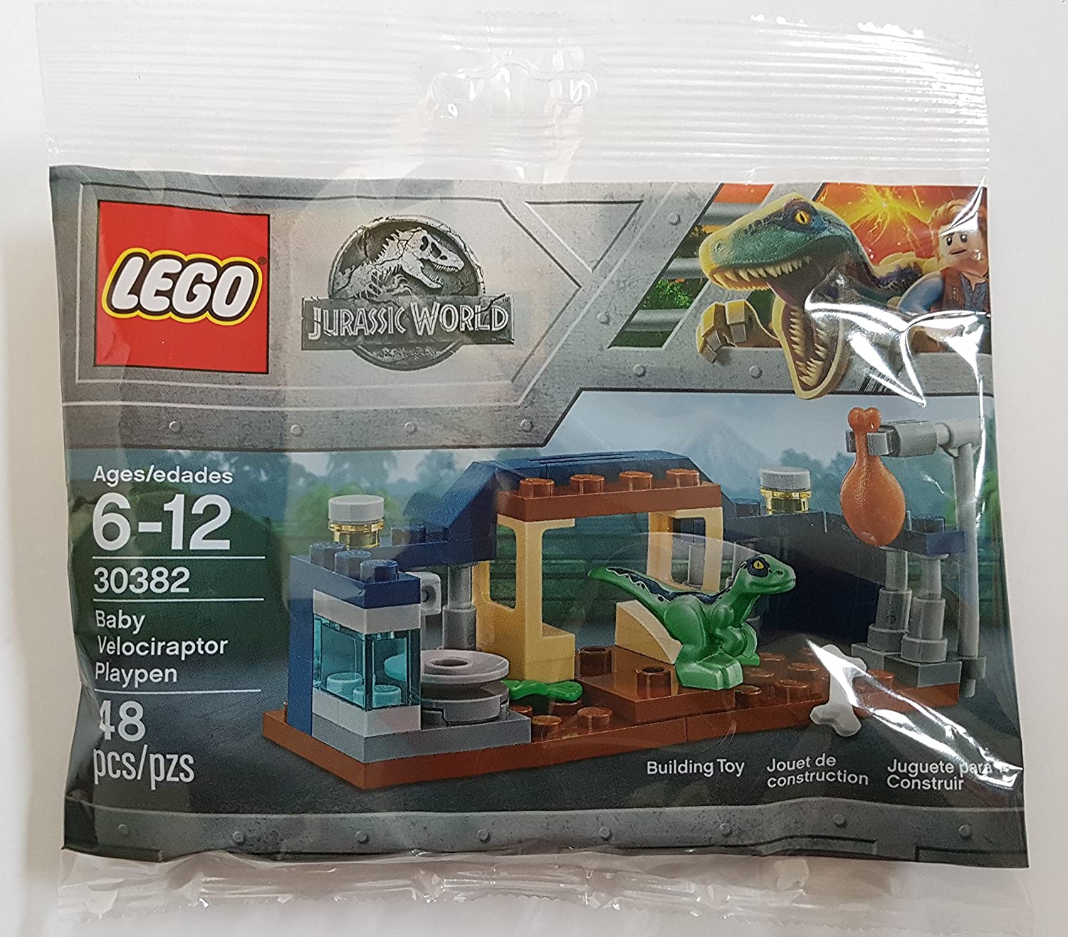 LEGO 30382 Jurassic World Polybag Baby Velociraptor Playpen