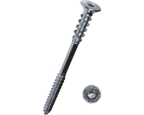 Dresselhaus Adjusting screw countersunk head for I-star 6.0x60 mm galvanized 100 pieces