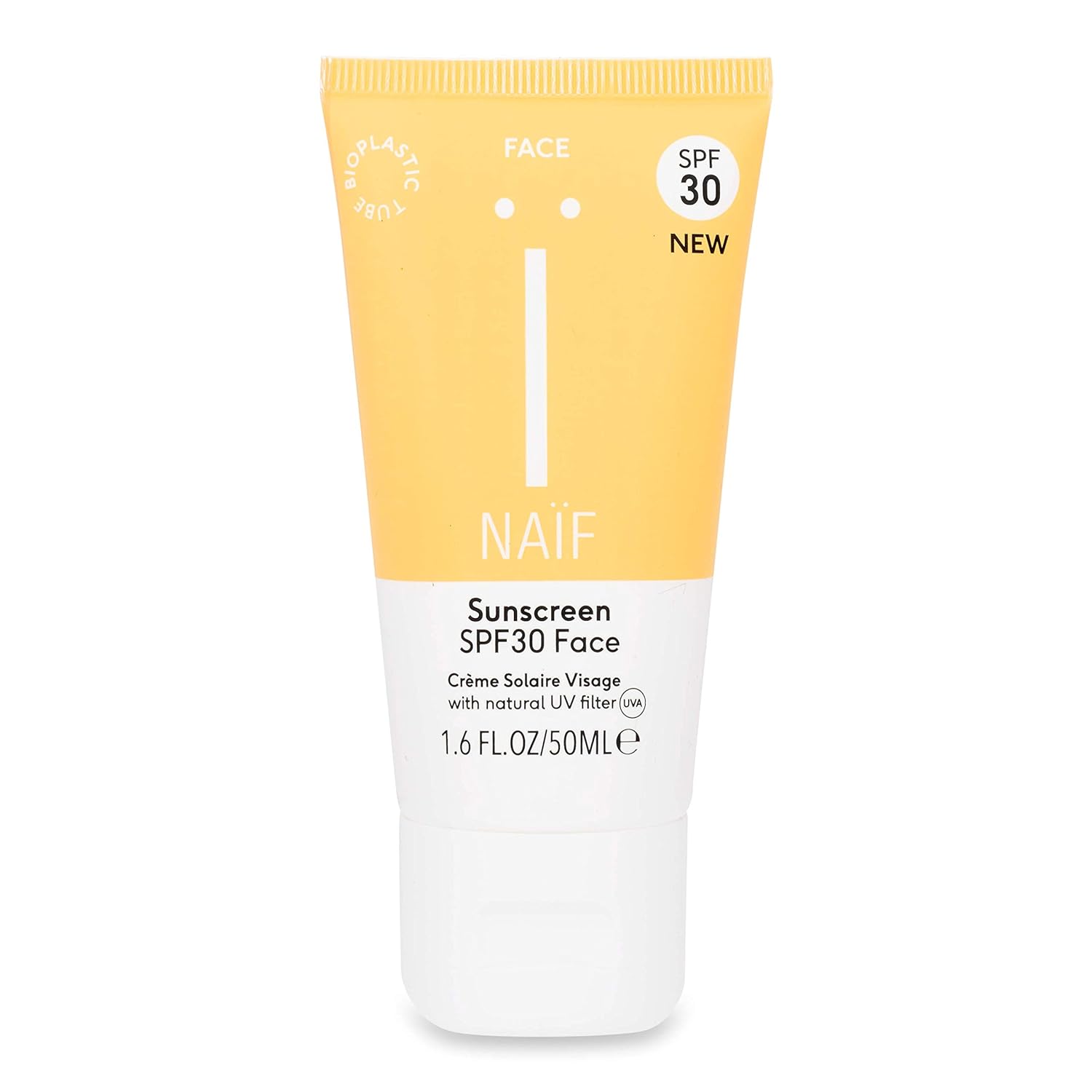 Naif Naïf natural sunscreen LSF30 - 50 ml - for the face - vegan