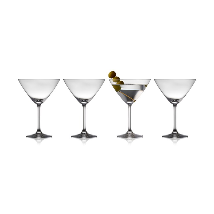Lyngby Glas Juvel Martini glass 28 cl pack of 4