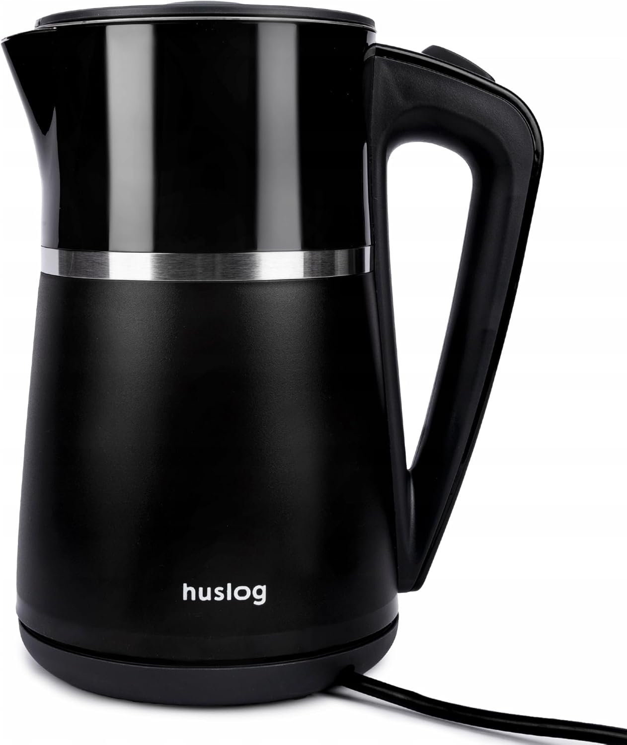 Huslog Electric Kettle with a Capacity 1.7 L, 2200 W, Black