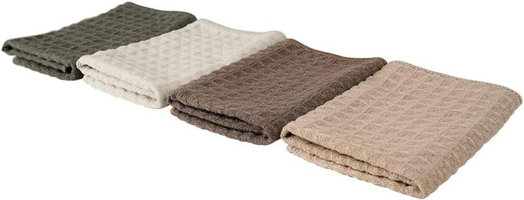 watchget Barista Micro Cloth, 4 Pack Microfiber Barista Cleaning Cloths, Coffee Cleaning Accessories for Espresso Machine, Steam Stick, Countertop (12 x 12 Inch)