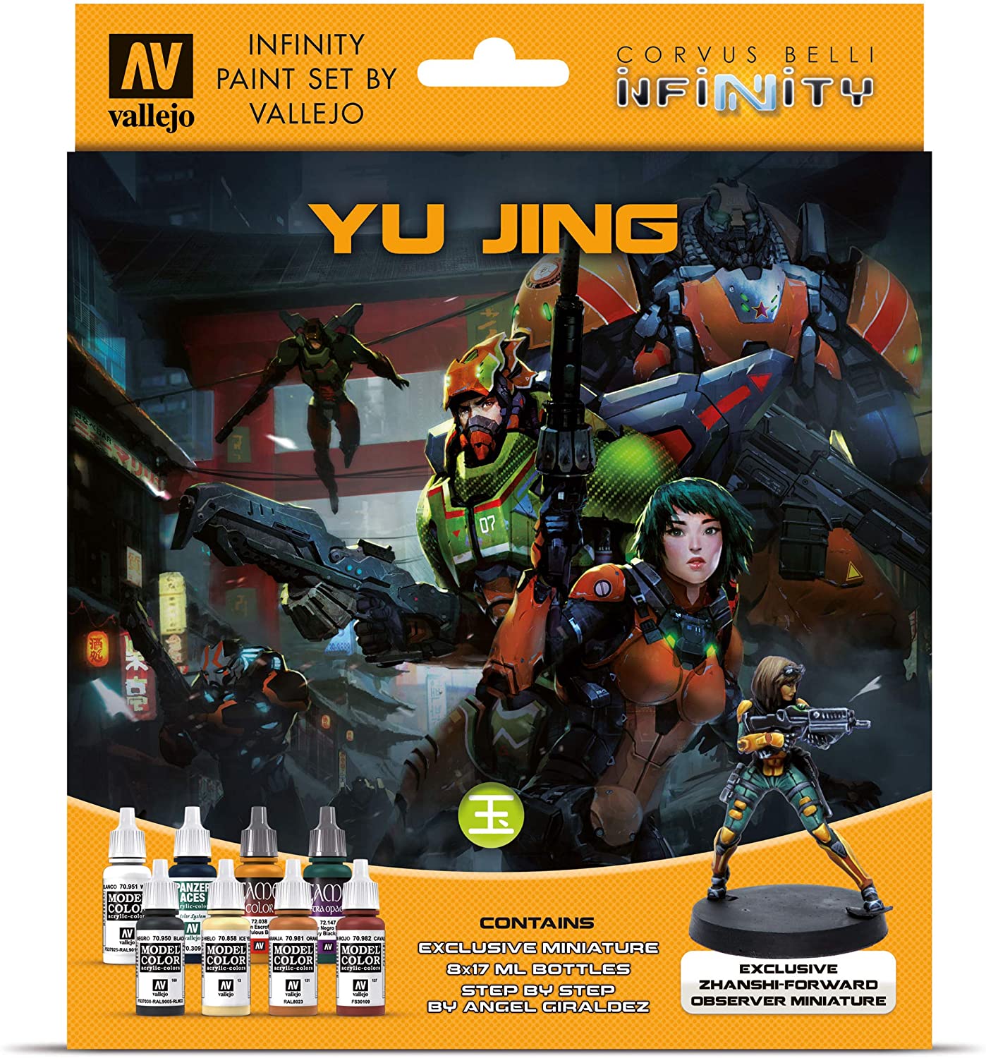Vallejo Yu Jing, Mit Figur
