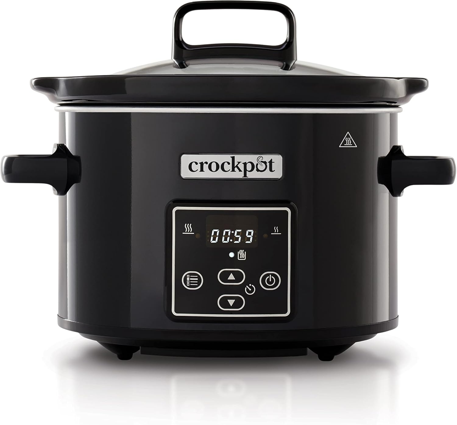 Crockpot CSC061X Crock-Pot, Digital Slow Cooker, 2.4 L Capacity, Black