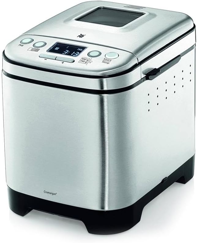 WMF Kult X Bread Maker with 12 programs, 2 bread weights and 3 browning levels, bread maker, timer for fresh bread in the morning