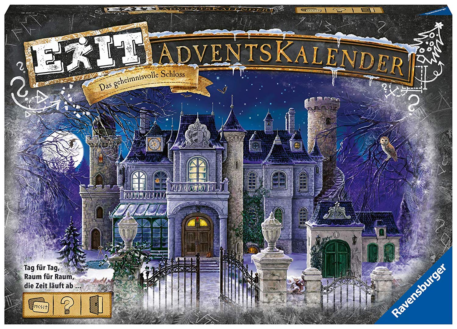 Ravensburger 18941 Exit Advent Calendar The Mysterious Castle