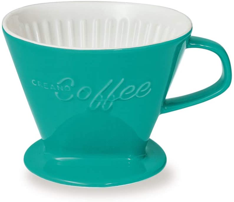 Creano Porcelain Coffee Filter Size 4, Green