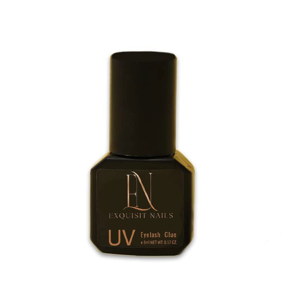 Generic Exquisite Nails UV Eyelash Glue for Eyelash Extension - Strong Hold Transparent No Irritants Accessories Eyelash Extensions