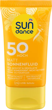 SUNDANCE Sun fluid face mattifying SPF 50, 50 ml