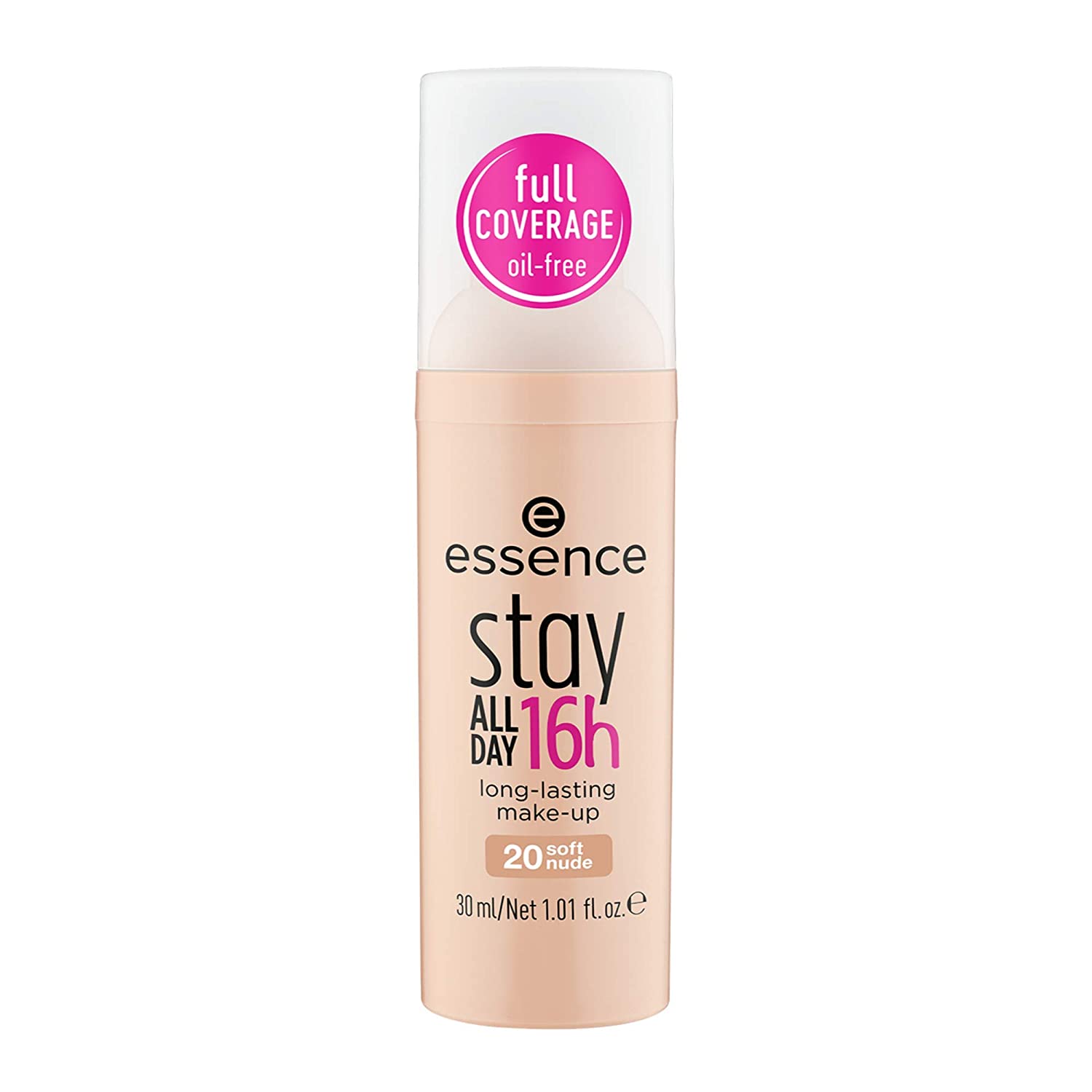essence cosmetics Essence Stay All Day 16h Long Lasting Smooth Fou Ndation NR. 20 – Soft Nude 30 ml