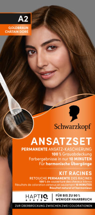 Schwarzkopf Approach set A2 golden brown, 1 piece