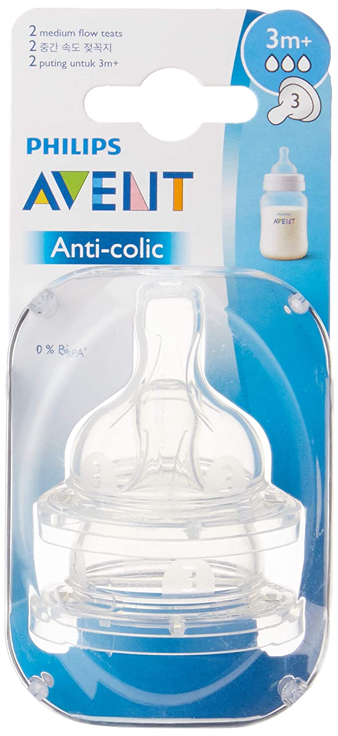 Philips Avent AVT-FED12-M FLEX MED Teat, Transparent, 200 g