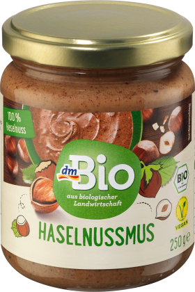dmBio Haselnussmus, 250 g