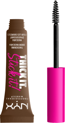 NYX PROFESSIONAL MAKEUP Eyebrow Gel Thick It Stick It Brow Mascara Brunette 06, 7 ml