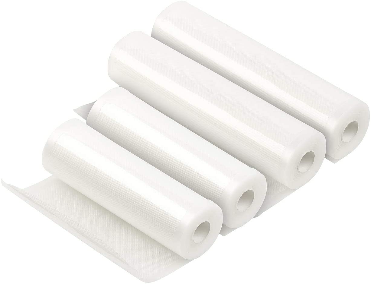 Rosenstein & Söhne Vacuum film: 4 professional film rolls for vacuum seals, 2 x 20 x 500 cm and 2 x 28 x 500 cm (vacuum film)