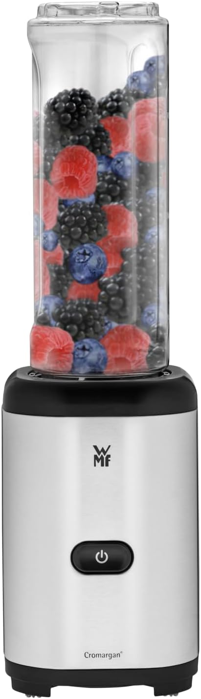 WMF Kult Mix & Go Mini Smoothie Maker, Shake Mixer, Blender Electric, 300 Watt, Tritan Plastic Bottle