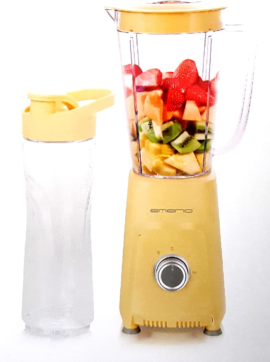 Emerio Blender BL-126659, BPA-Free, 1.0 L Container, 2 Speeds - Pulse Function, Stainless Steel Knife Unit, 300 Watt