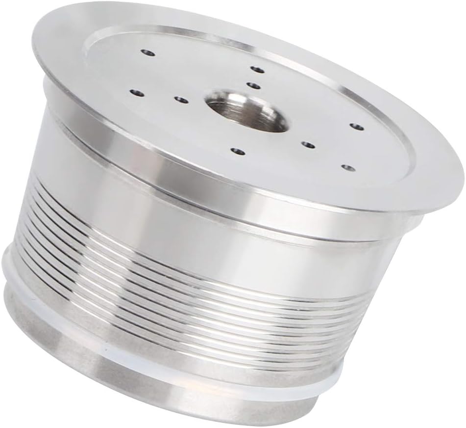 NDNCZDHC Stainless Steel Espresso Refillable Coffee Capsule Filter Cups, Reusable Coffee Pods, Replacement for Caffitaly Wacaco Tchibo