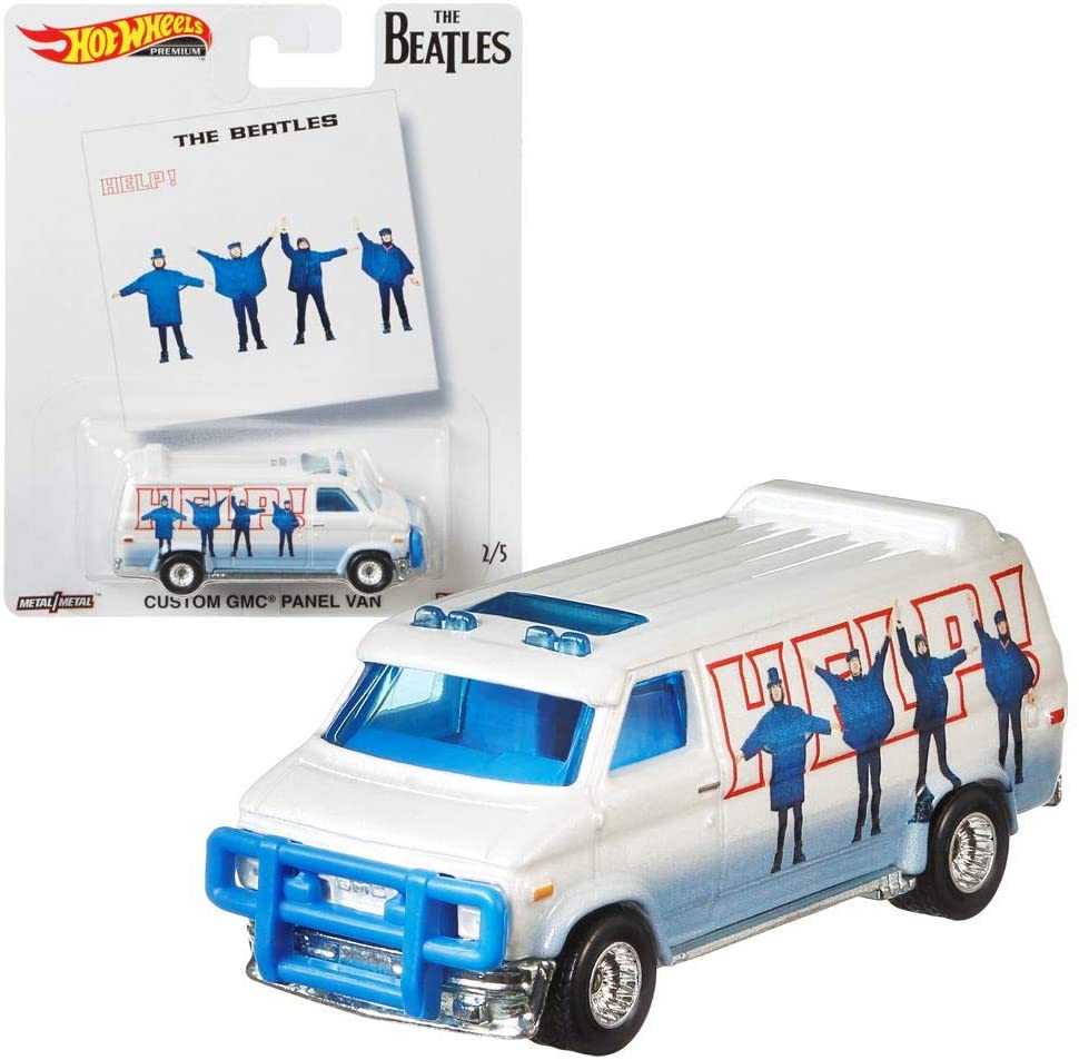 Hot Wheels Pop Culture The Beatles Premium car Set / Cars Mattel DLB45, 0