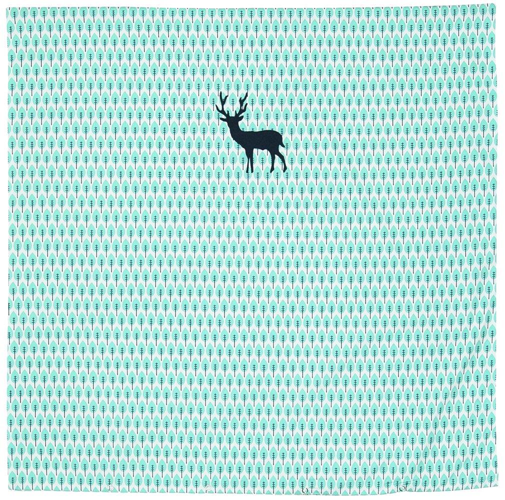 Taftan DD 603 Baby Blue Deer Bed Linen for cot and Pram, 80 x 80 cm Blue/Gr