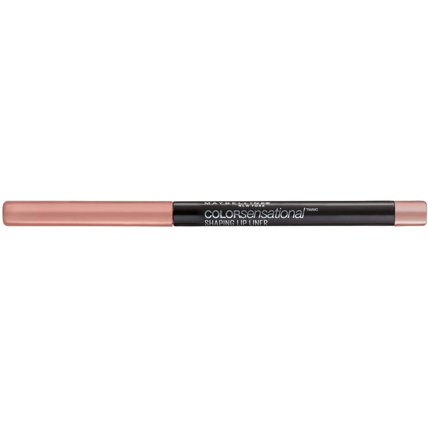 Maybelline New York Color Sensational Lip Liner Shaping Lip Liner No. 10 Nude Whisper, Pack of 1