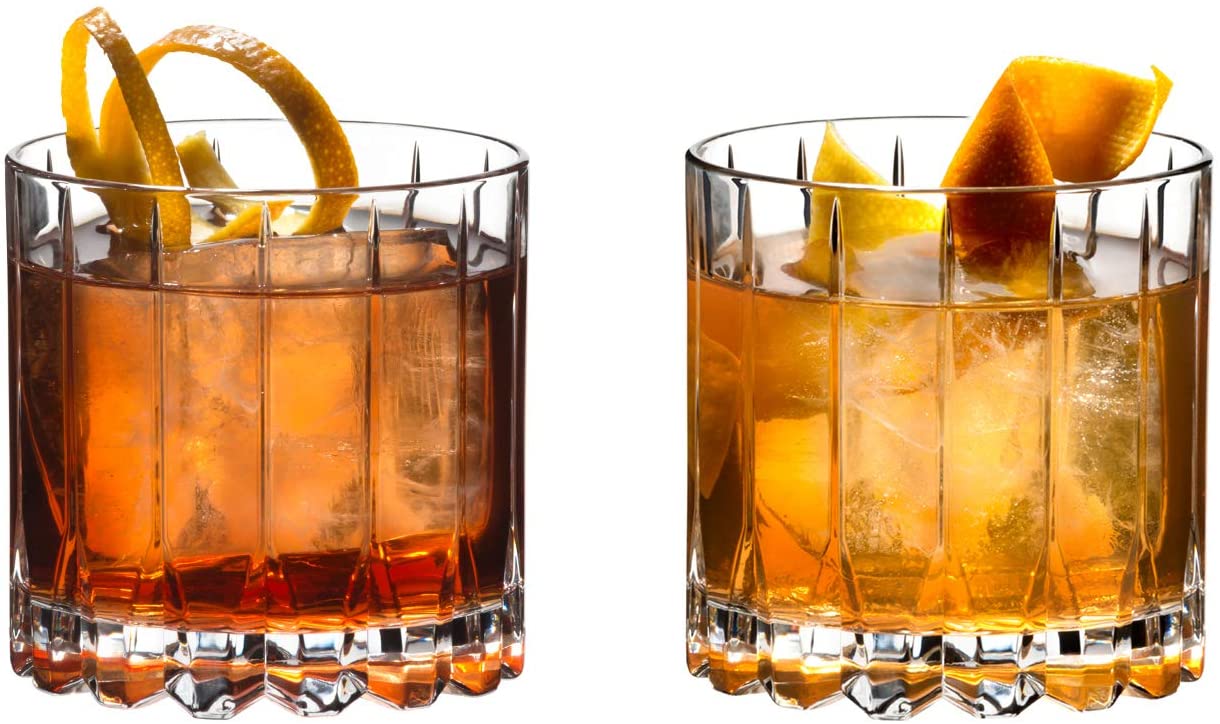 Riedel Drink-Specific Glassware 255ml Rocks Glass, Pack of 2, Clear