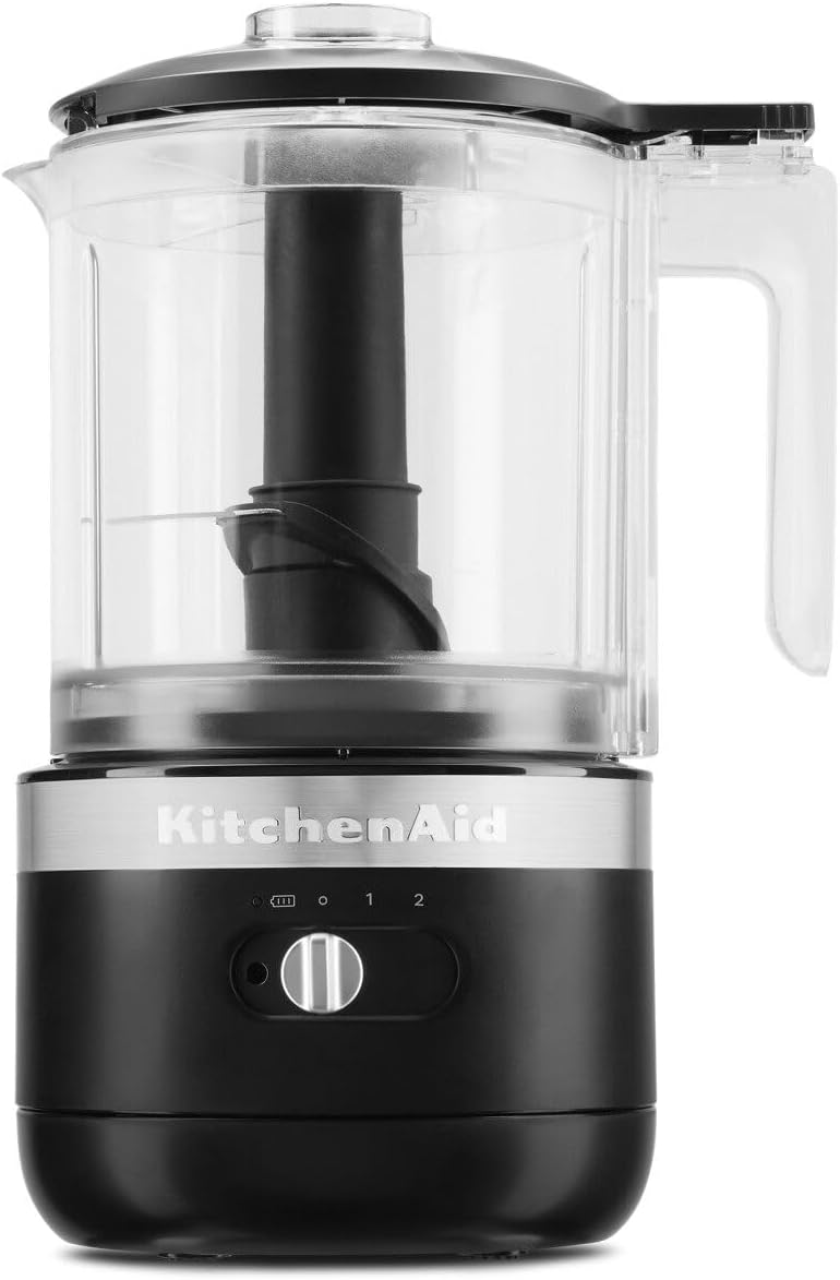 KitchenAid KFCB519BM 5 Cup Wireless Food Chopper - Matte Black