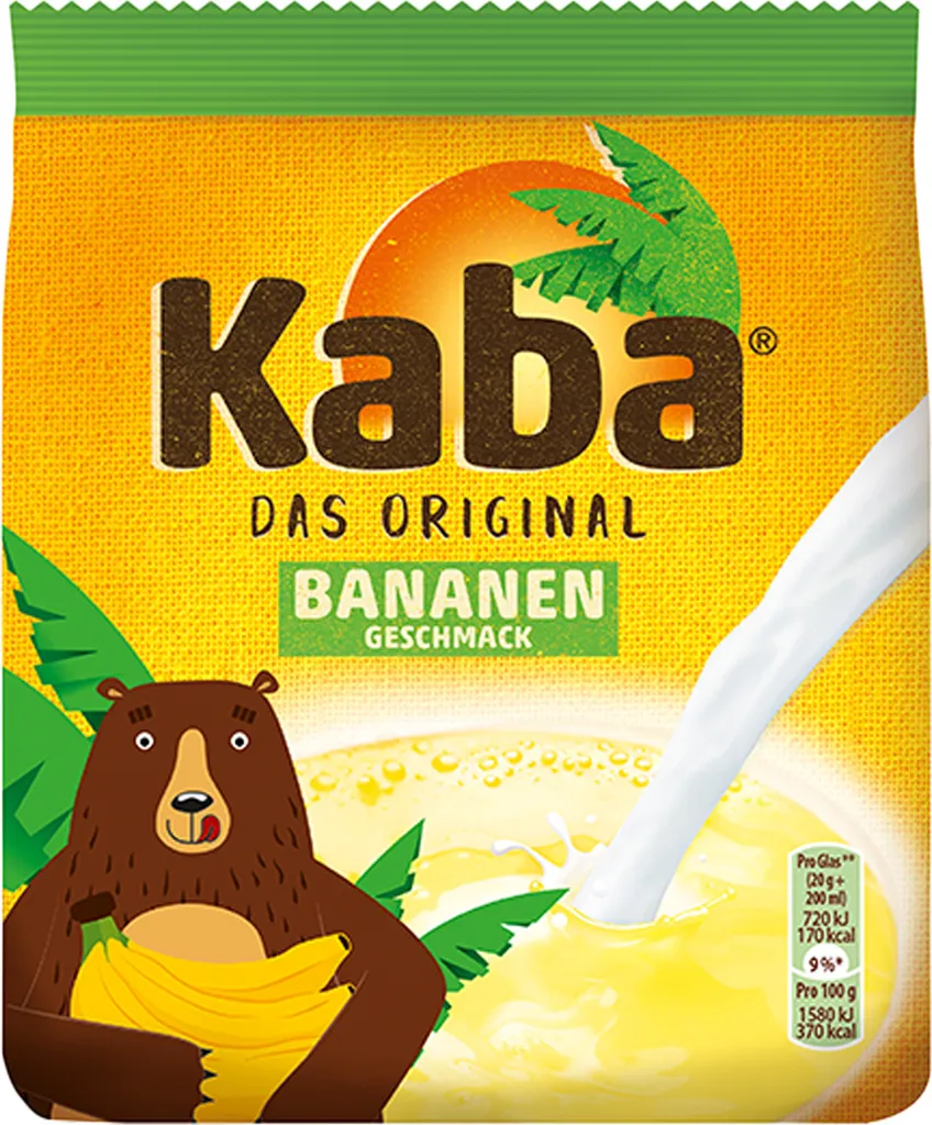 Importhaus Wilms/Impuls Kaba the Original Drink Powder Banana Flavor Refill Pack 400g