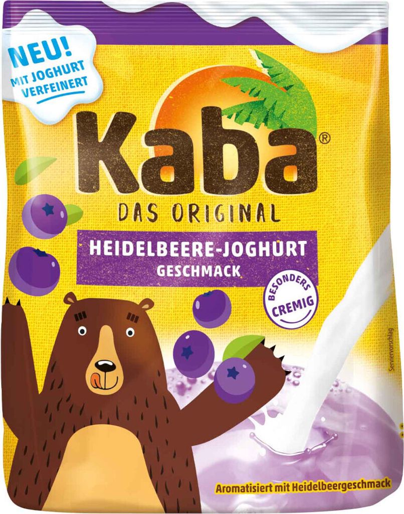 Krüger Family Kaba Drink Powder Blueberry Yogurt Milk Mix Drink Pack 400g