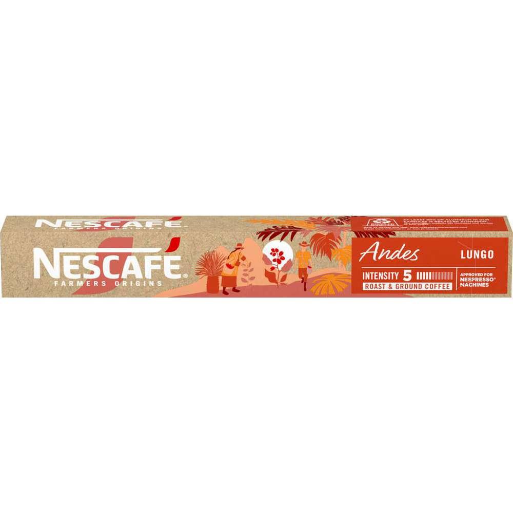Nescafé Coffee capsules, Farmers Origins Andes Lungo Mild