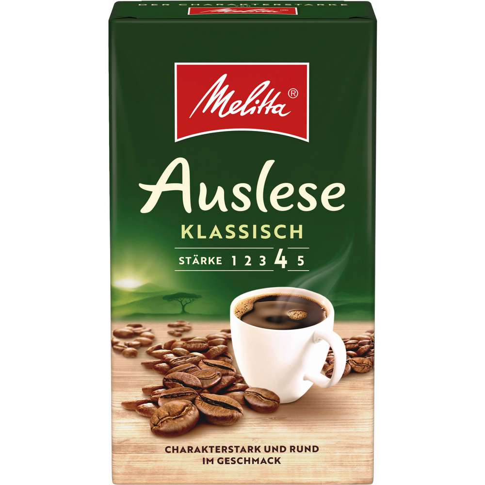 Melitta Kaffee Auslese Klassisch, gemahlen