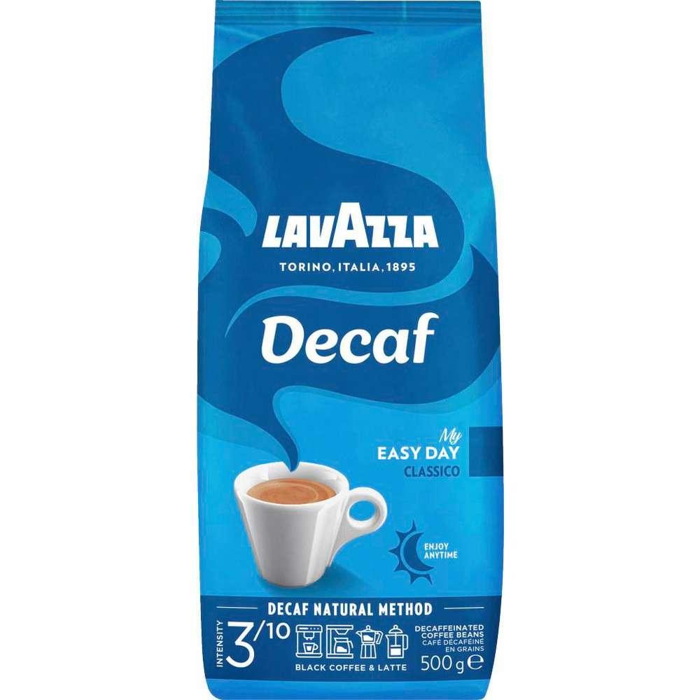 Lavazza Coffee Caffe Crema Decaffeinato, whole bean decaffeinated