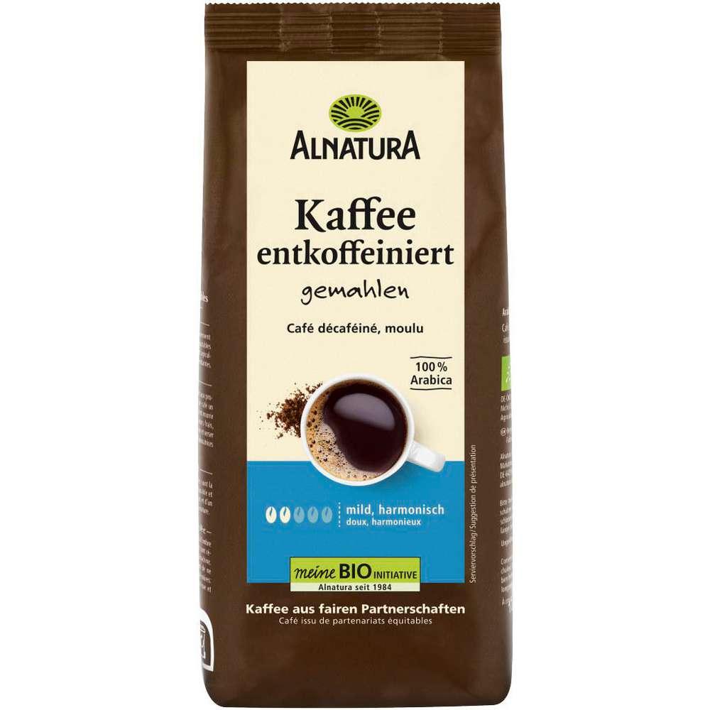 Alnatura Classic decaffeinated ground coffee