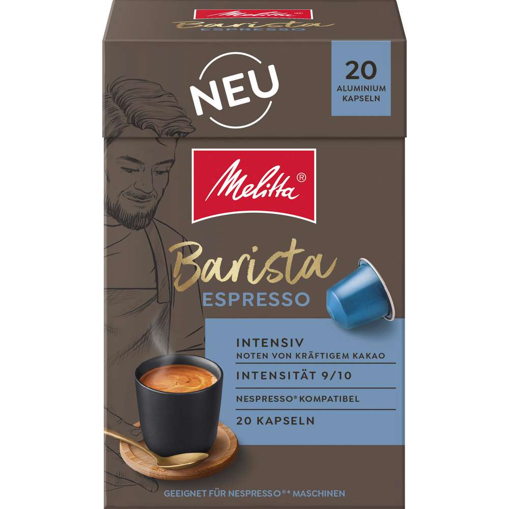 Melitta Coffee capsules Barista Espresso
