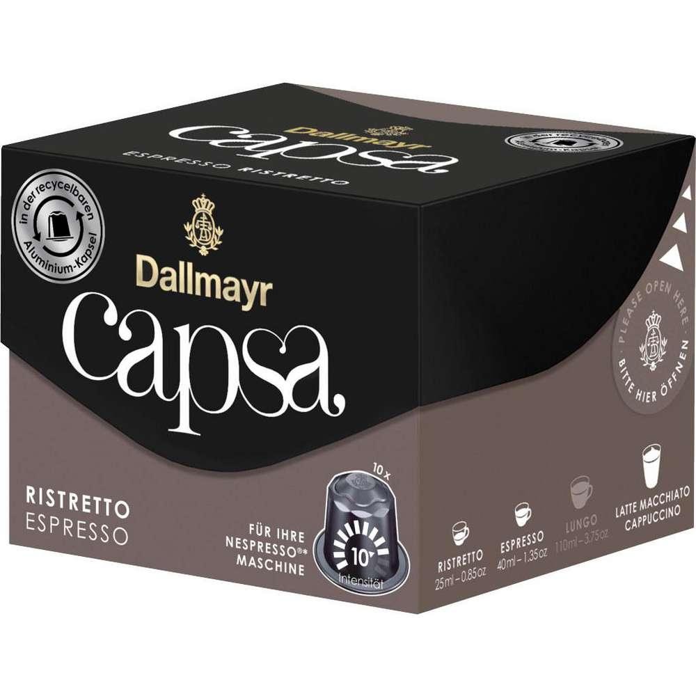 Dallmayr Coffee Capsules Capsa, Espresso Ristretto